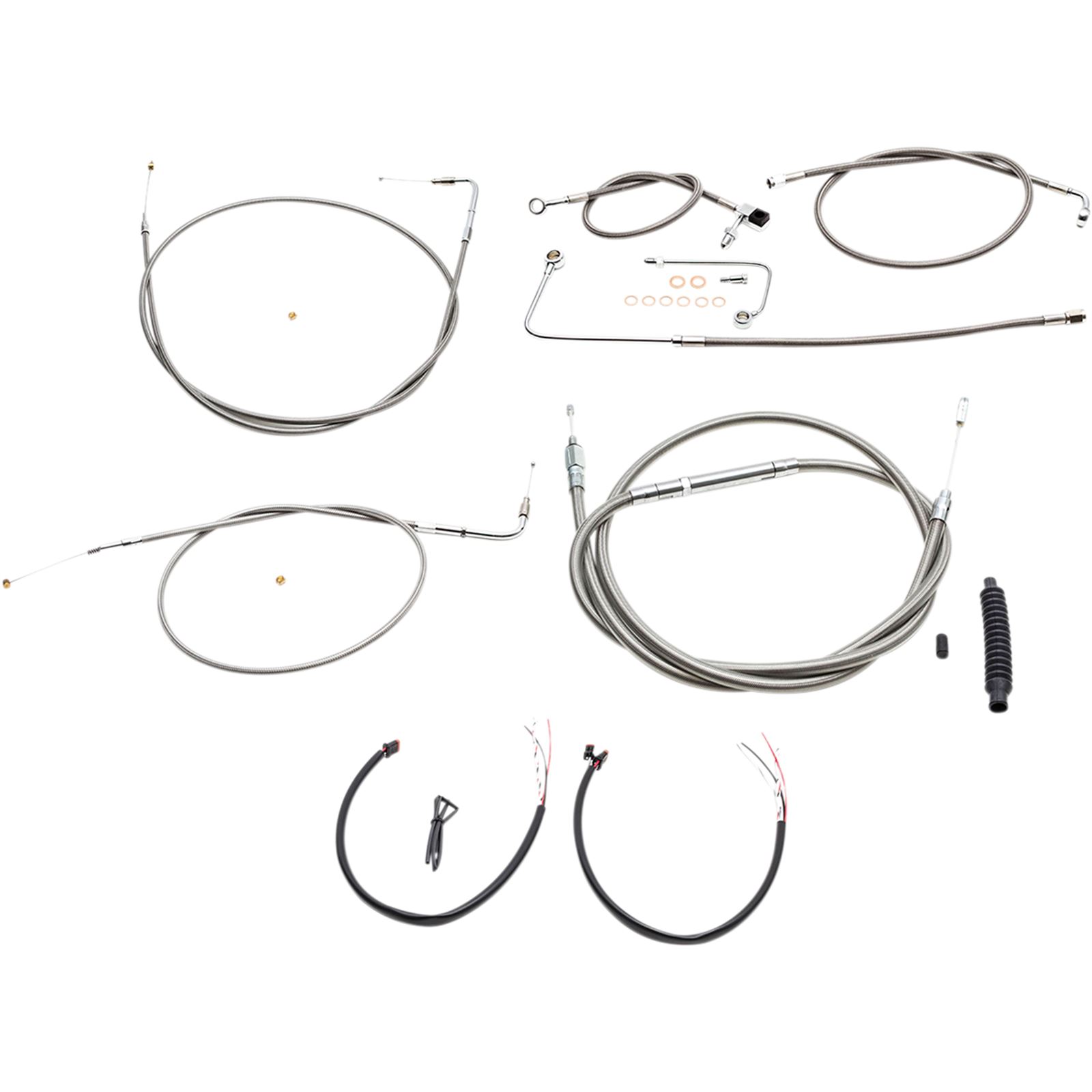 LA Choppers 18" - 20" Cable Kit for '15 Softail