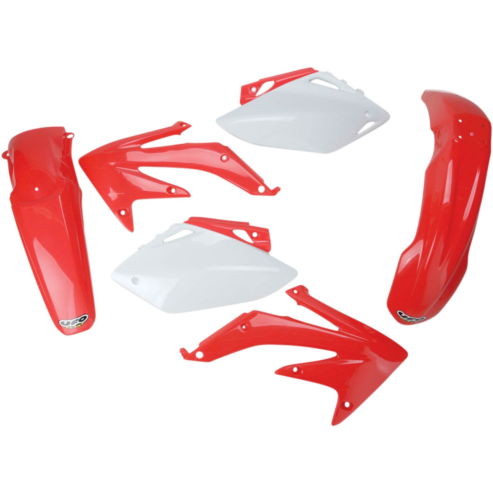 UFO Plastics Replacement Body Kit - OE Red/White - '05-'06 CRF450