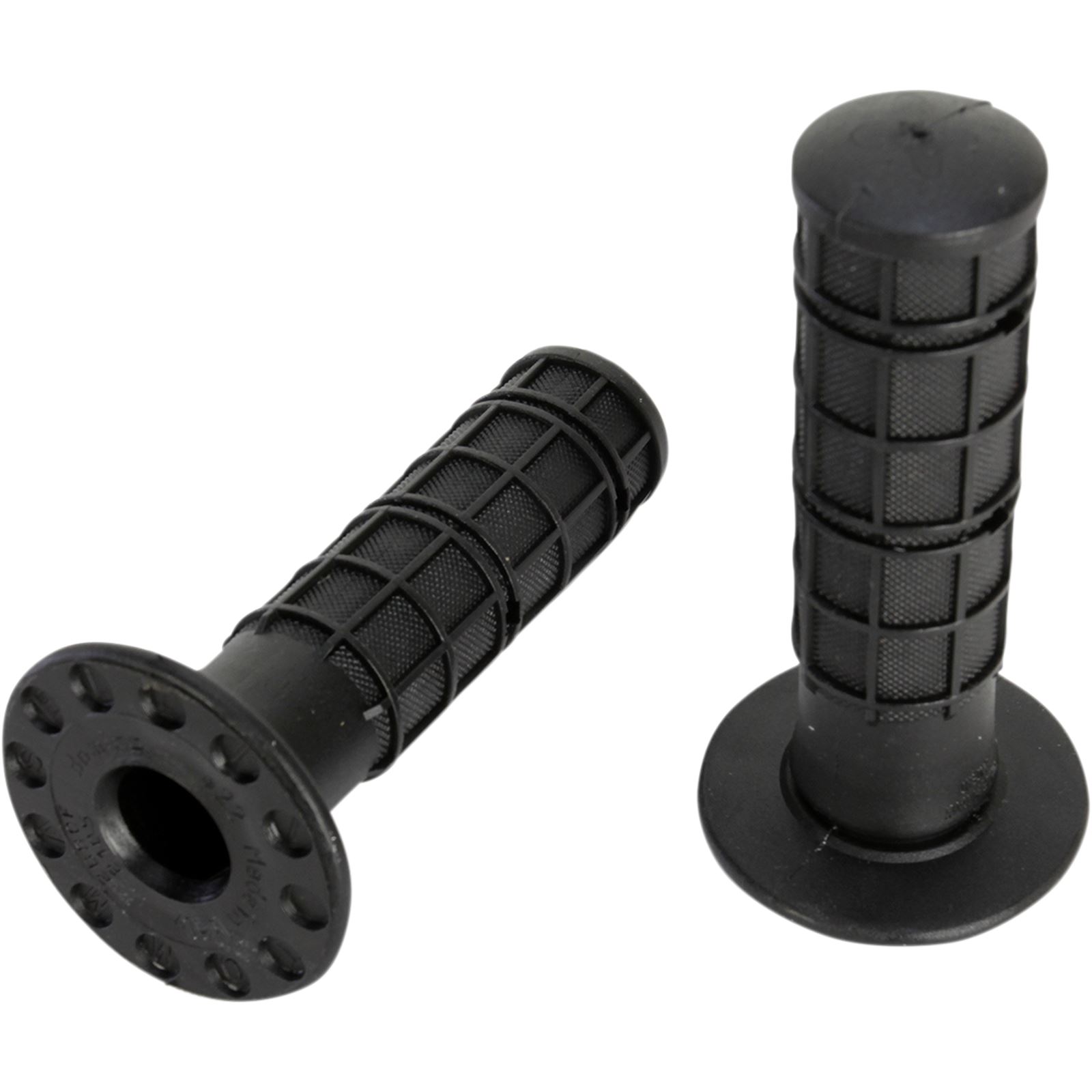 Domino Black Victor Full Waffle Grips