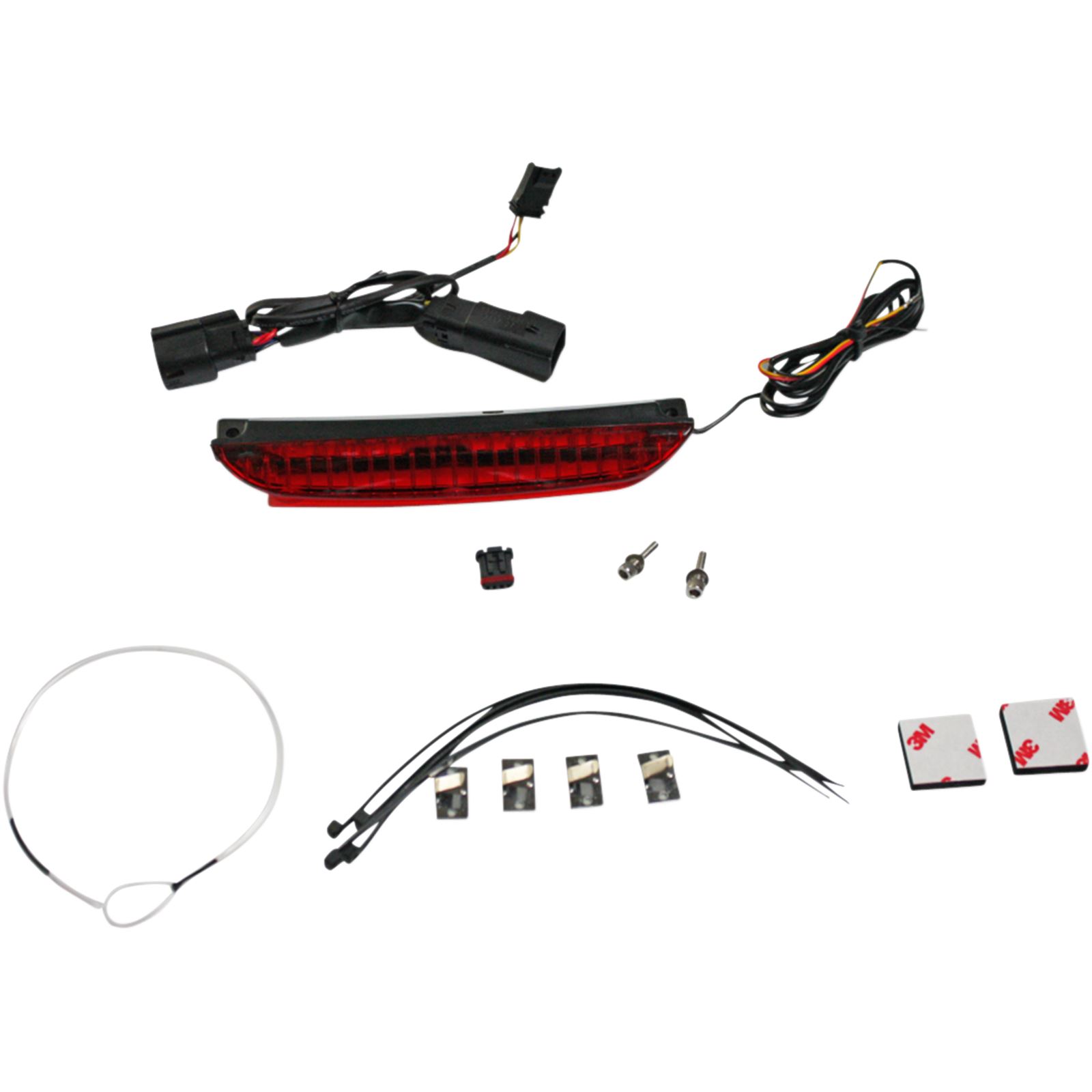 Custom Dynamics Luggage Rack Light Bar - Red