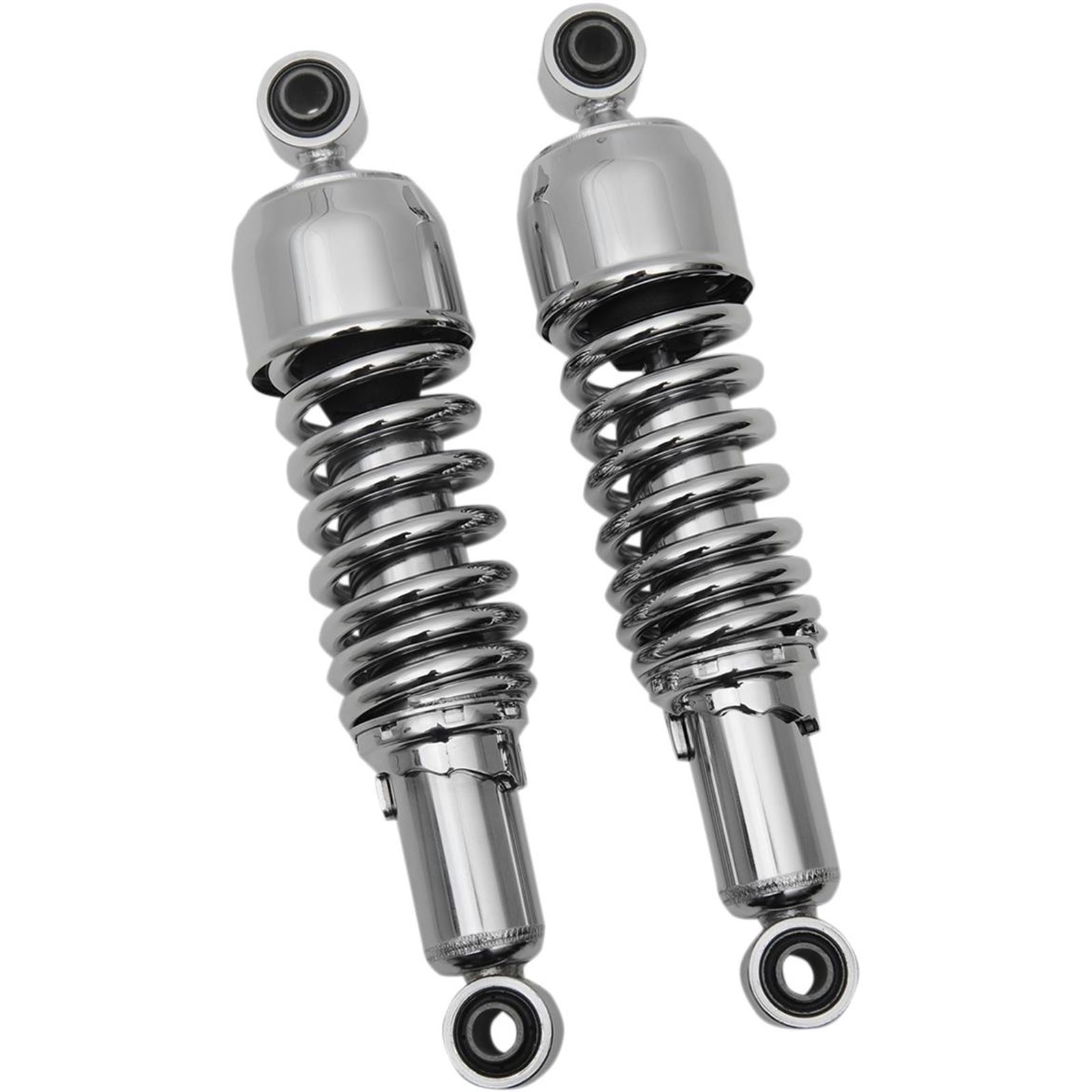 Drag Specialties Replacement Shock Absorbers - Chrome - 12"