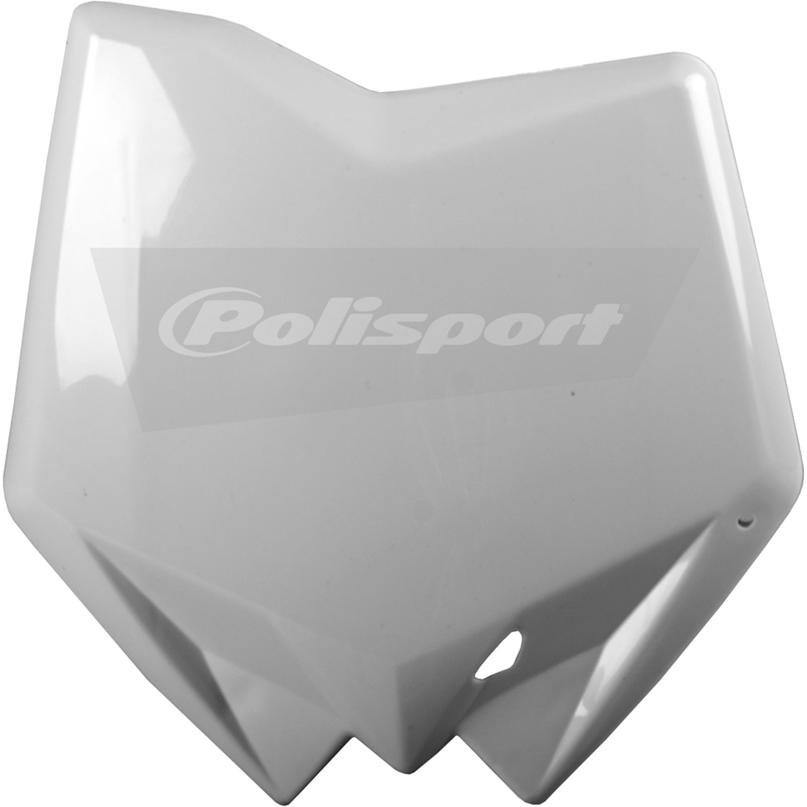 Polisport Front Number Plate White White 8662200001 Color 
