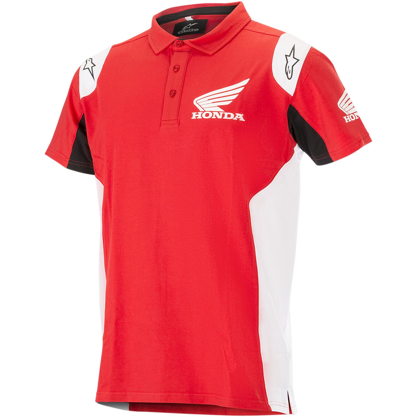 Alpinestars Honda Short Sleeve Shirt - Red - Large