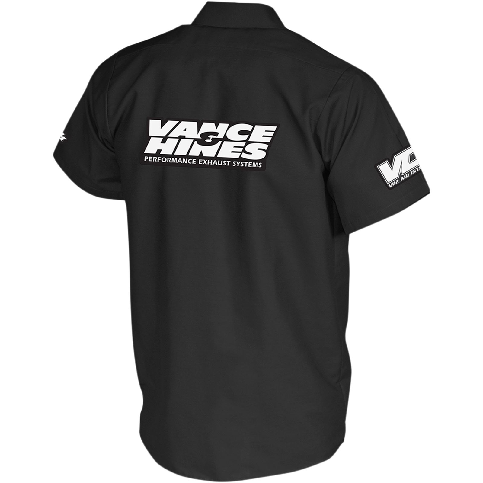 Throttle Threads Vance & Hines Shirt - Black Large