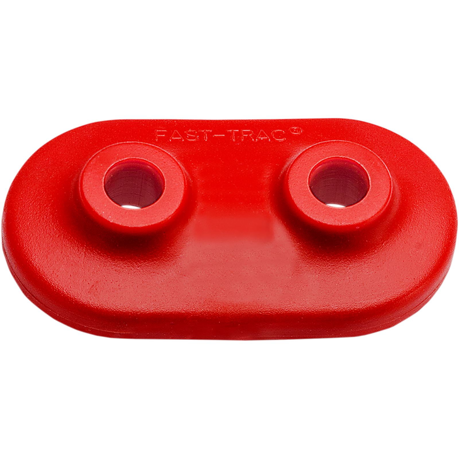 Fast-Trac Backer Plates - Red - Double - 48/Pack