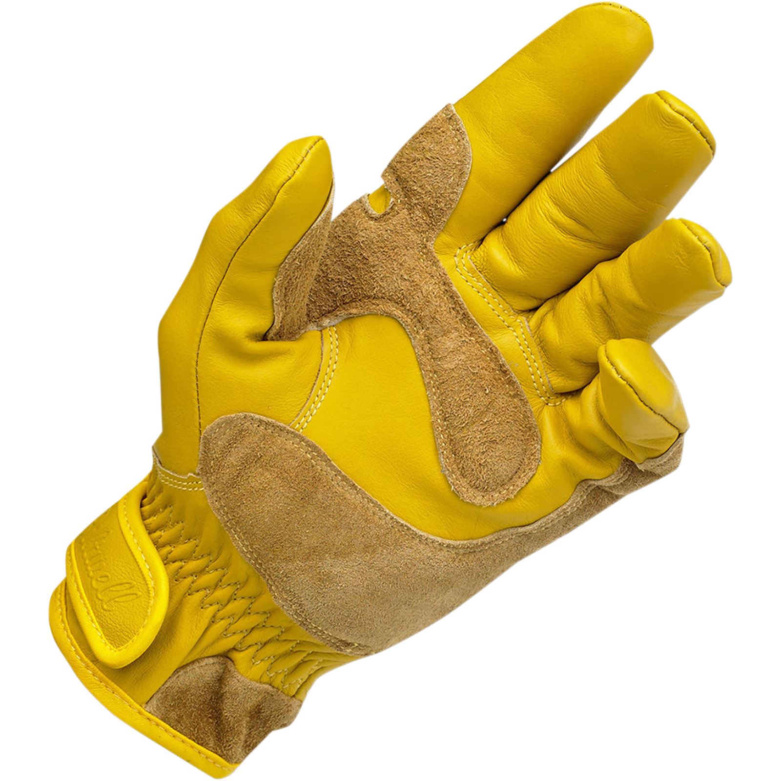 Biltwell Inc. Work Gloves - Gold - X-Small