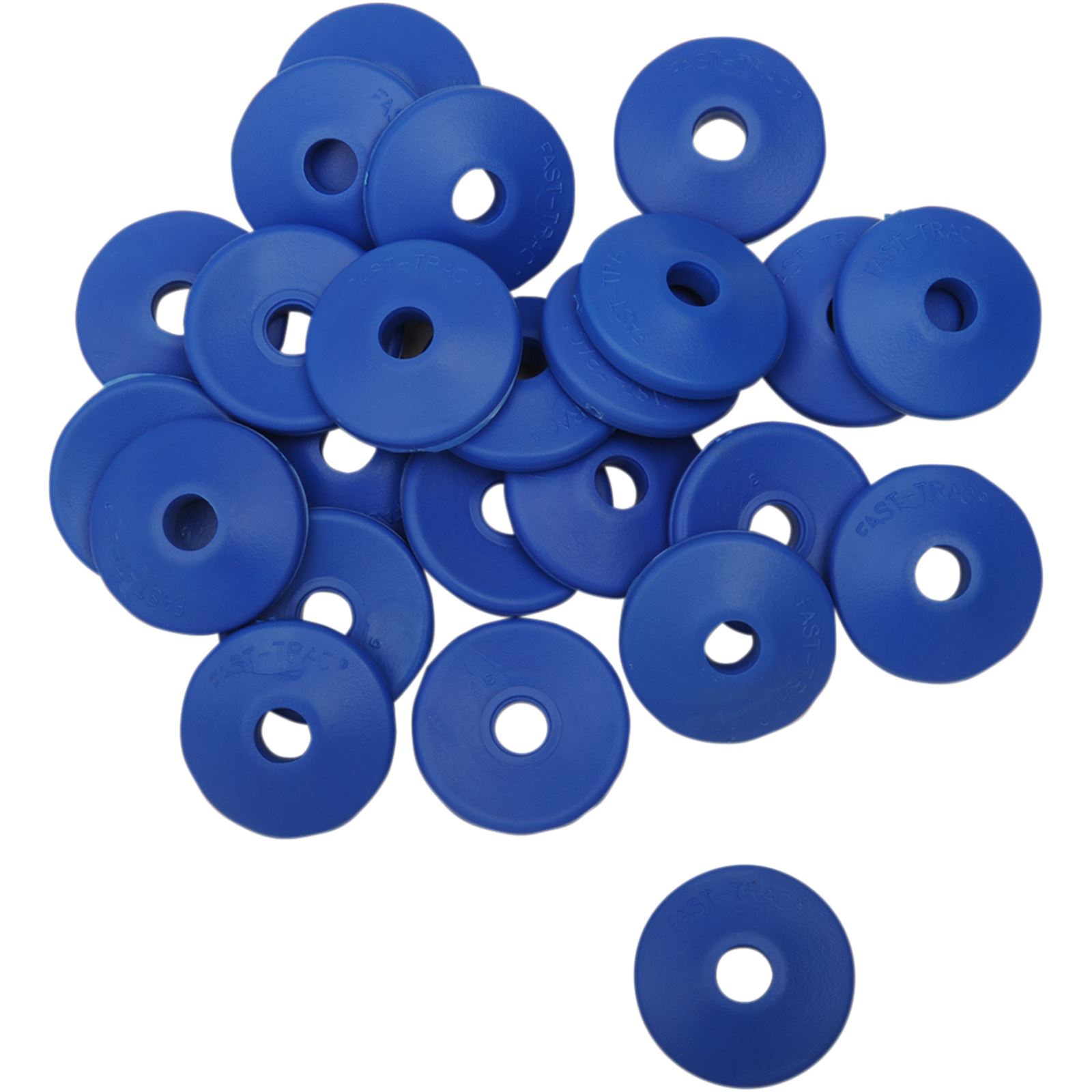 Fast-Trac Backer Plates - Blue - Round - 96/Pack