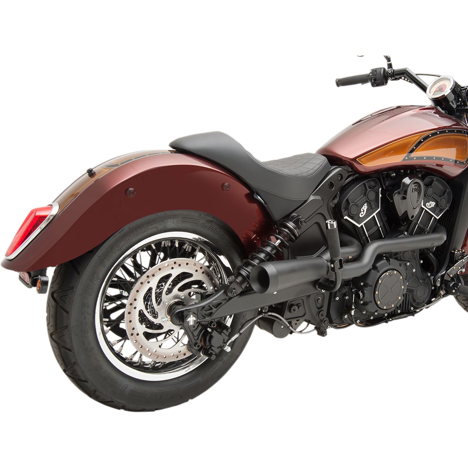 Trask Performance 2 1 Exhaust Black Indian Scout is at