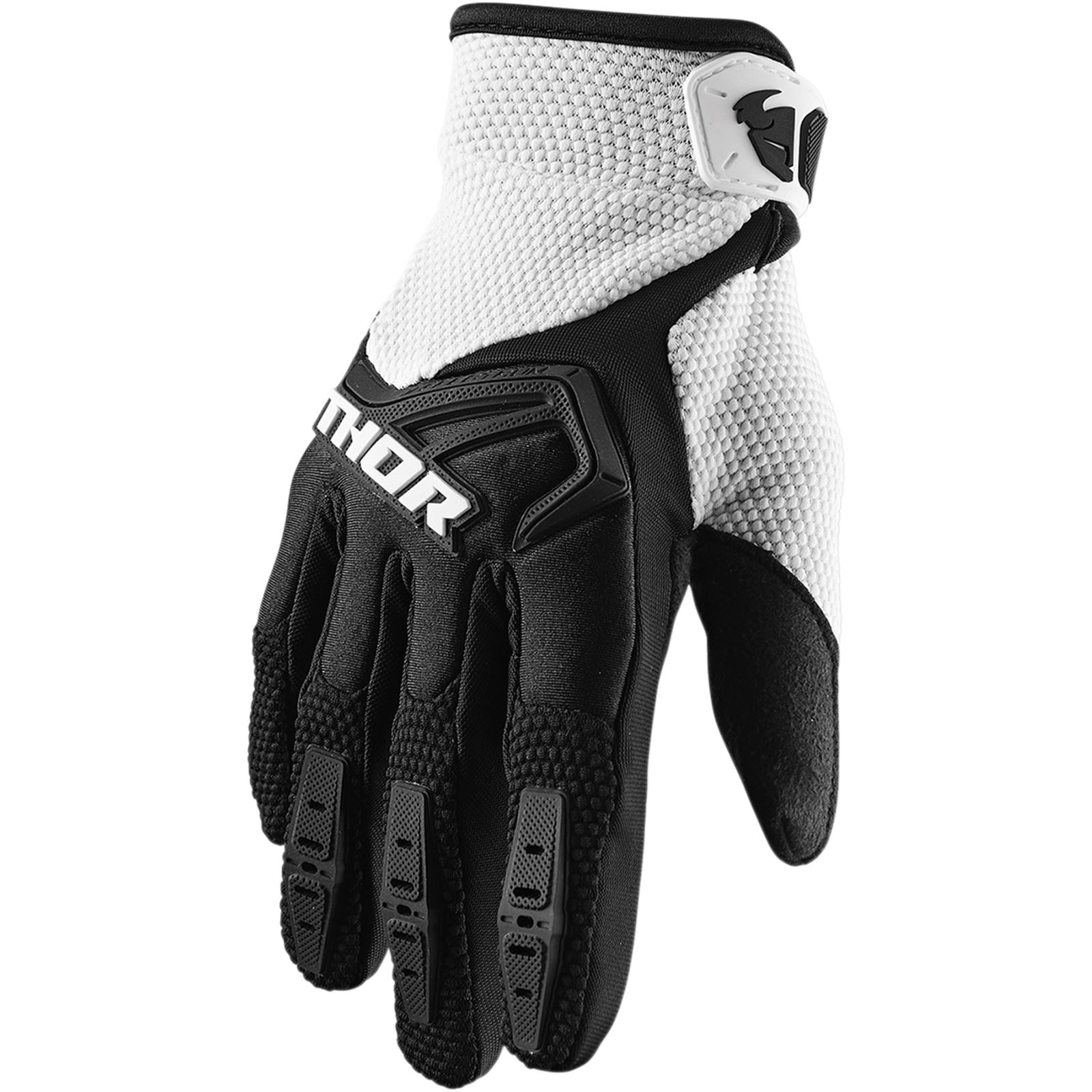 Thor Spectrum Gloves - Black/White - Large