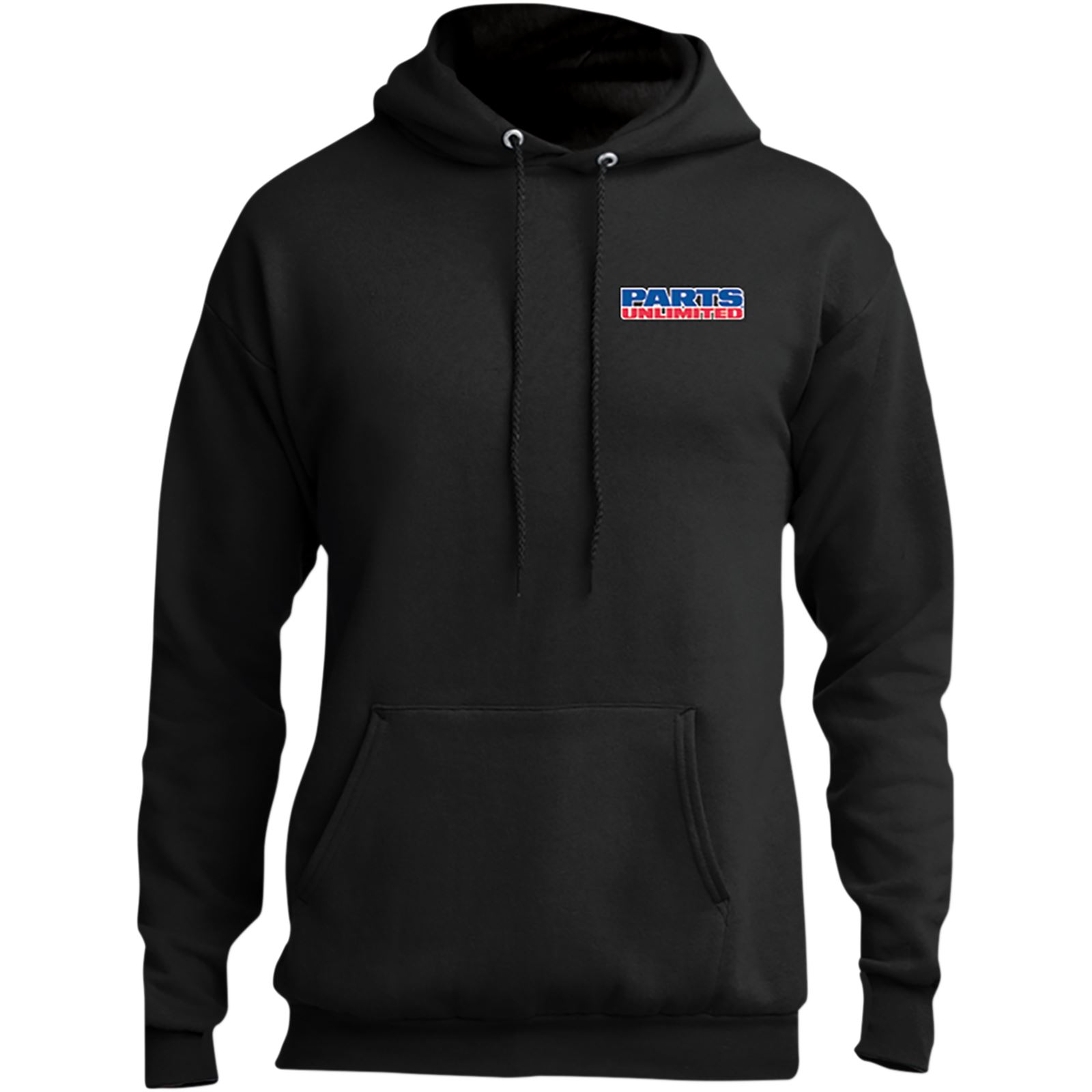 Throttle Threads Parts Unlimited Hoodie Black - X-Large