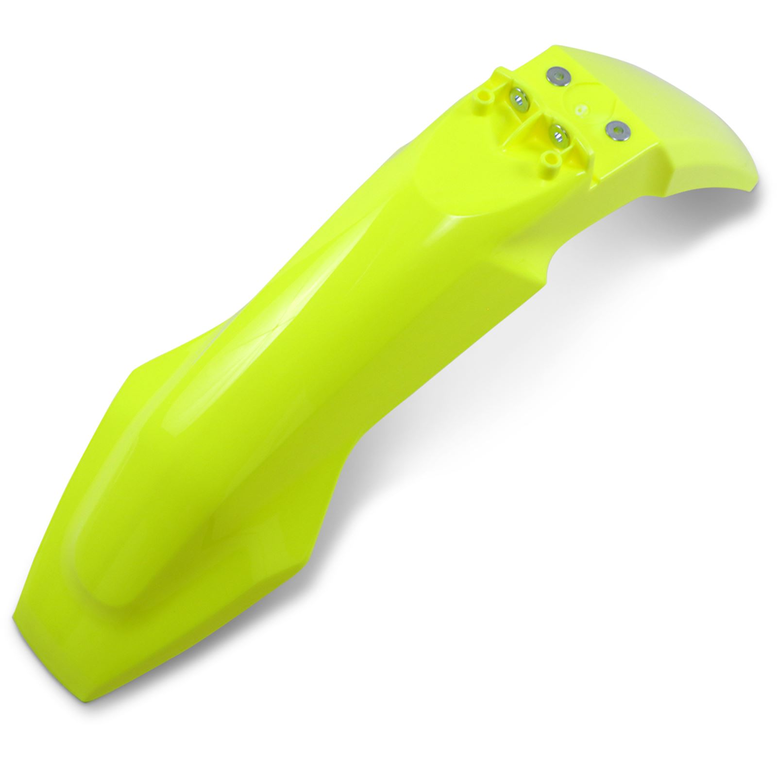 UFO Plastics Front Fender - Fluorescent Yellow