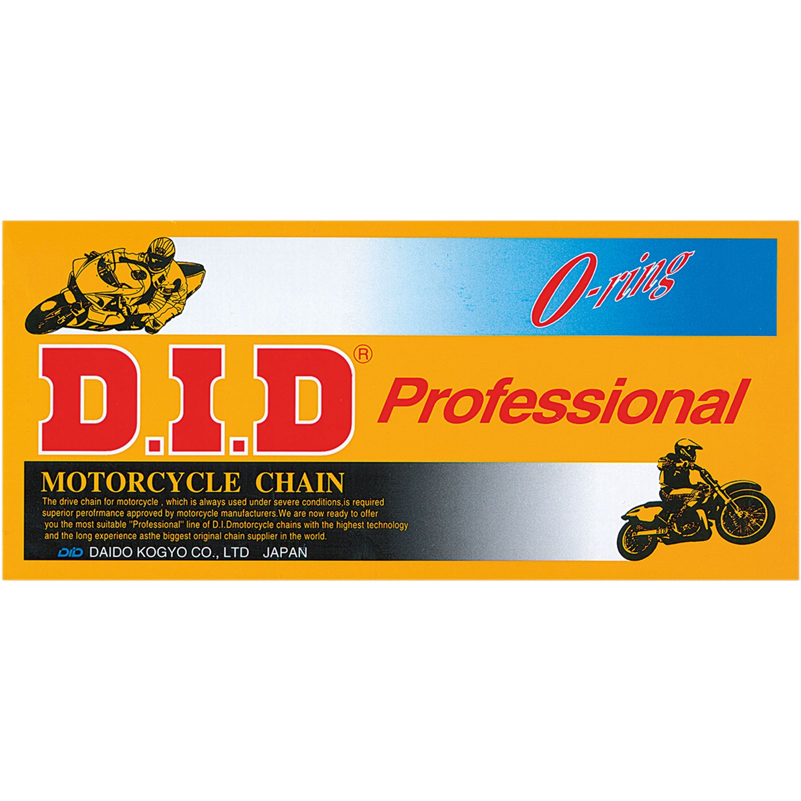 D.I.D 630 - Pro V Series - O-Ring Chain - 96 Links