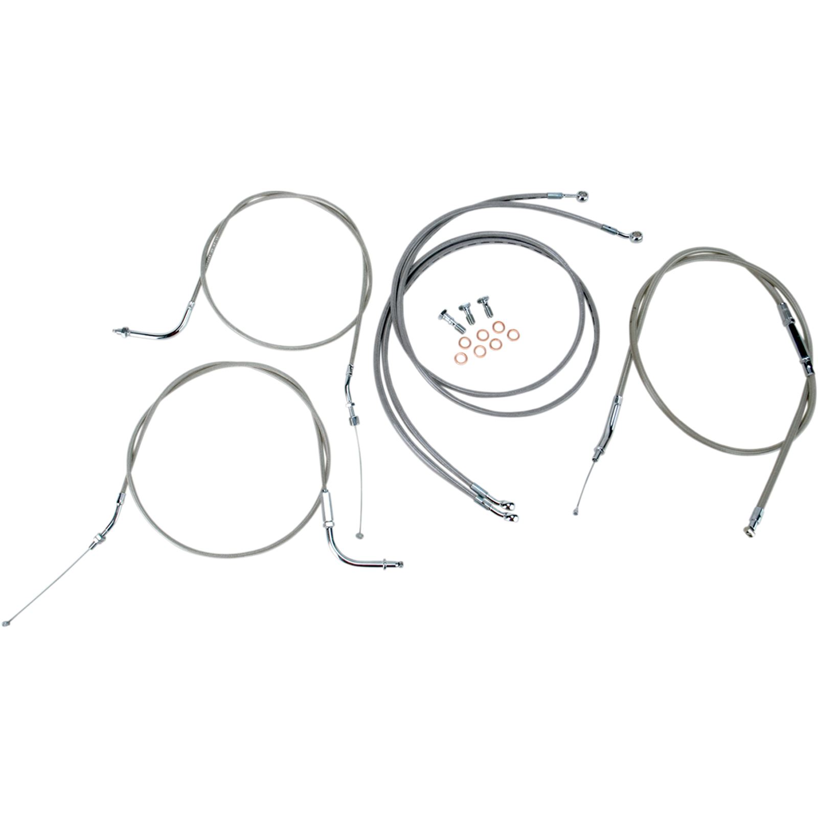 Baron Custom Accessories 12" Cable Line Kit for '04 - '08 Roadstar