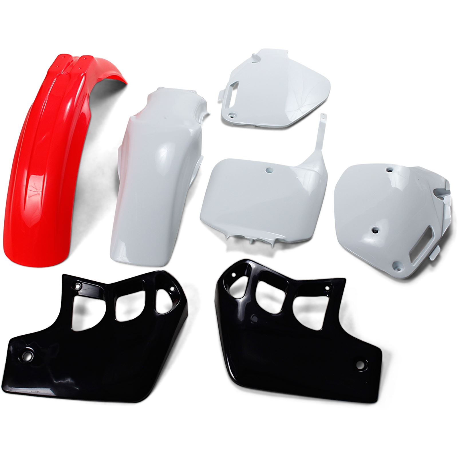 UFO Plastics Replacement Body Kit - '97 OE Red/White/Black - '95-'00 CR500