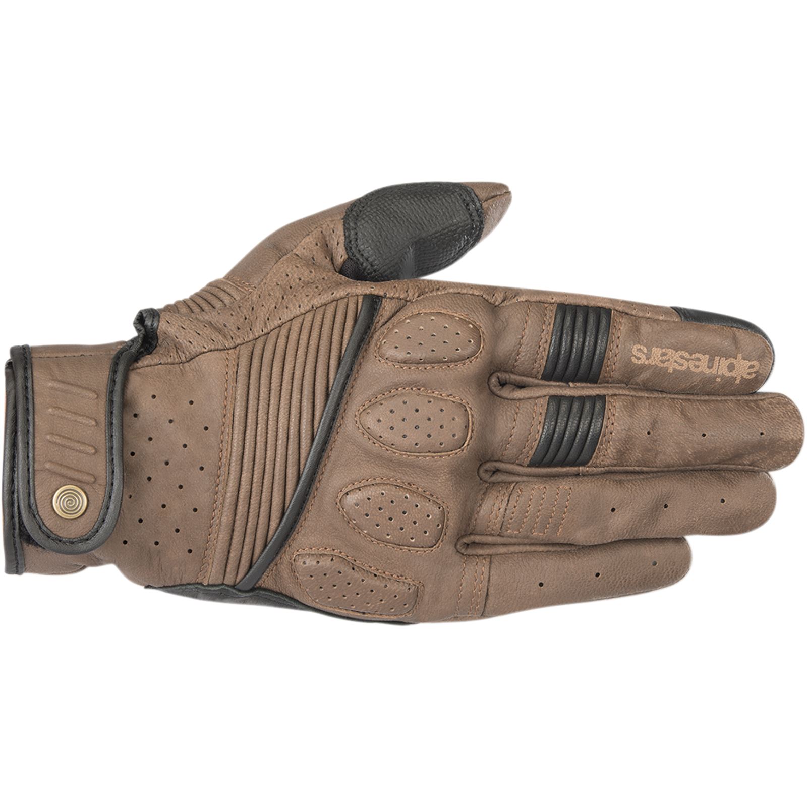 Alpinestars Crazy Eight Gloves - Brown/Black - X-Large