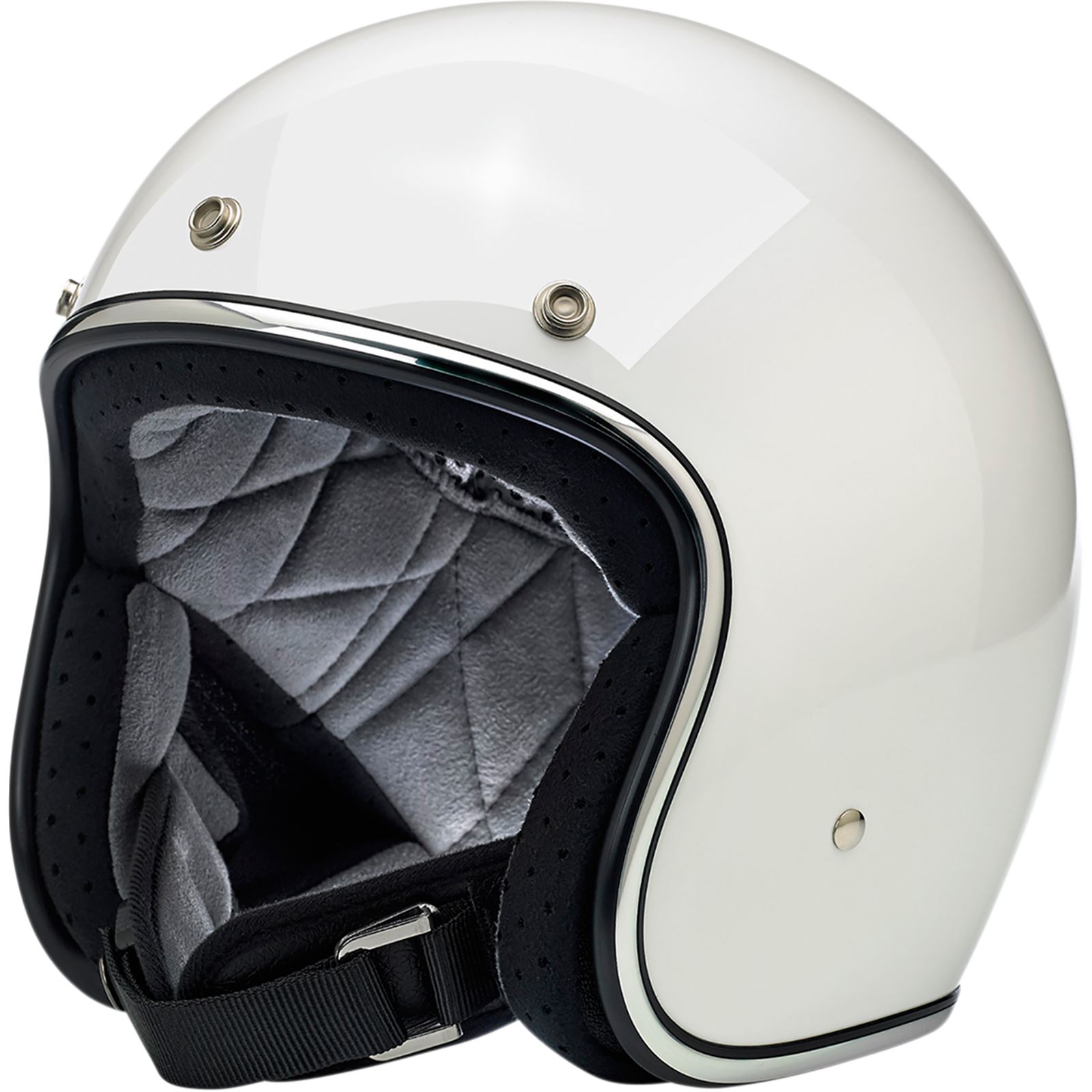 Biltwell Bonanza Helmet X-Small Gloss White 
