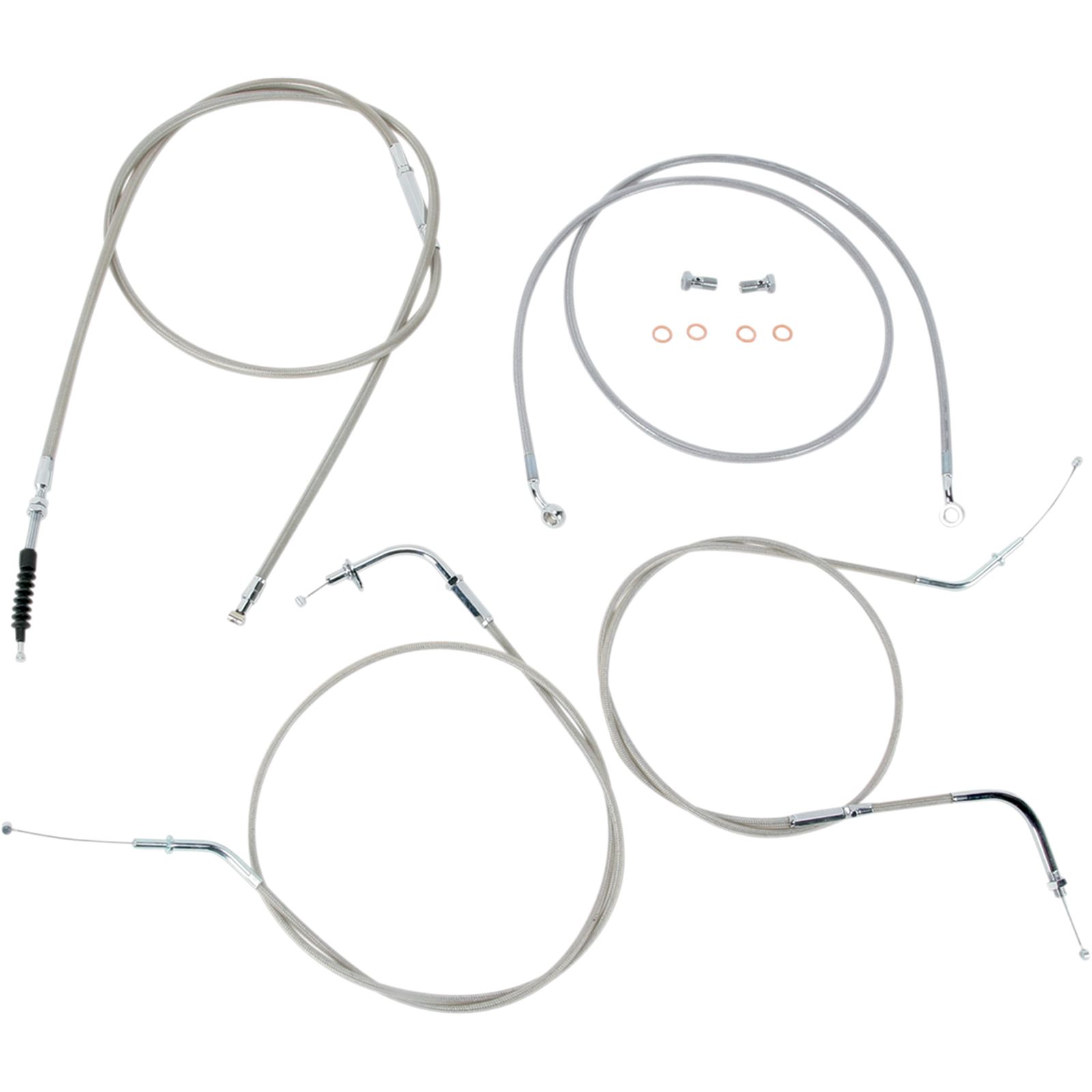 E-VIRATRUE Aluminum Outer&Inner Lock Rings For HPI BAJA 5B 1