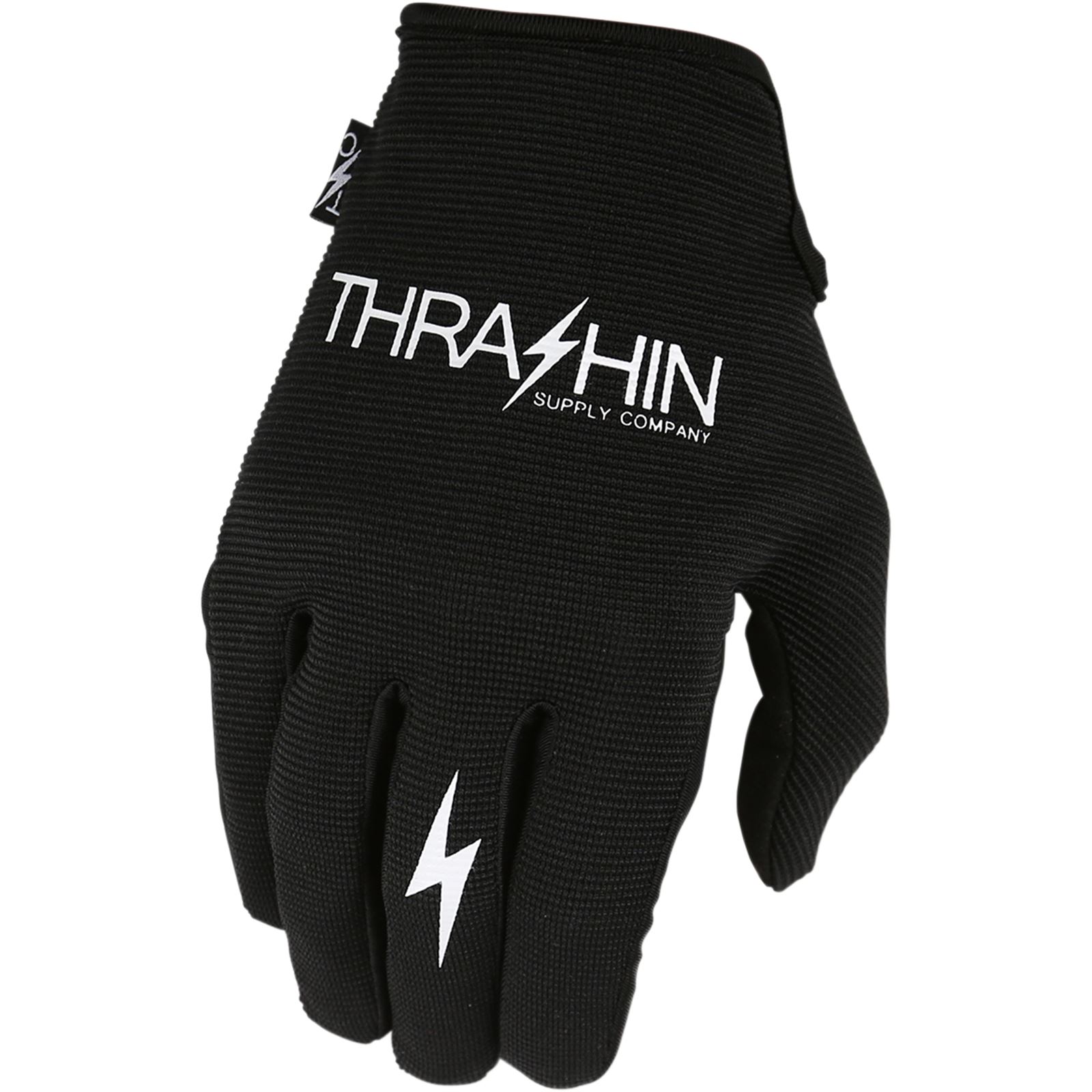 Thrashin Supply Company Stealth Gloves - Black/Black - X-Small