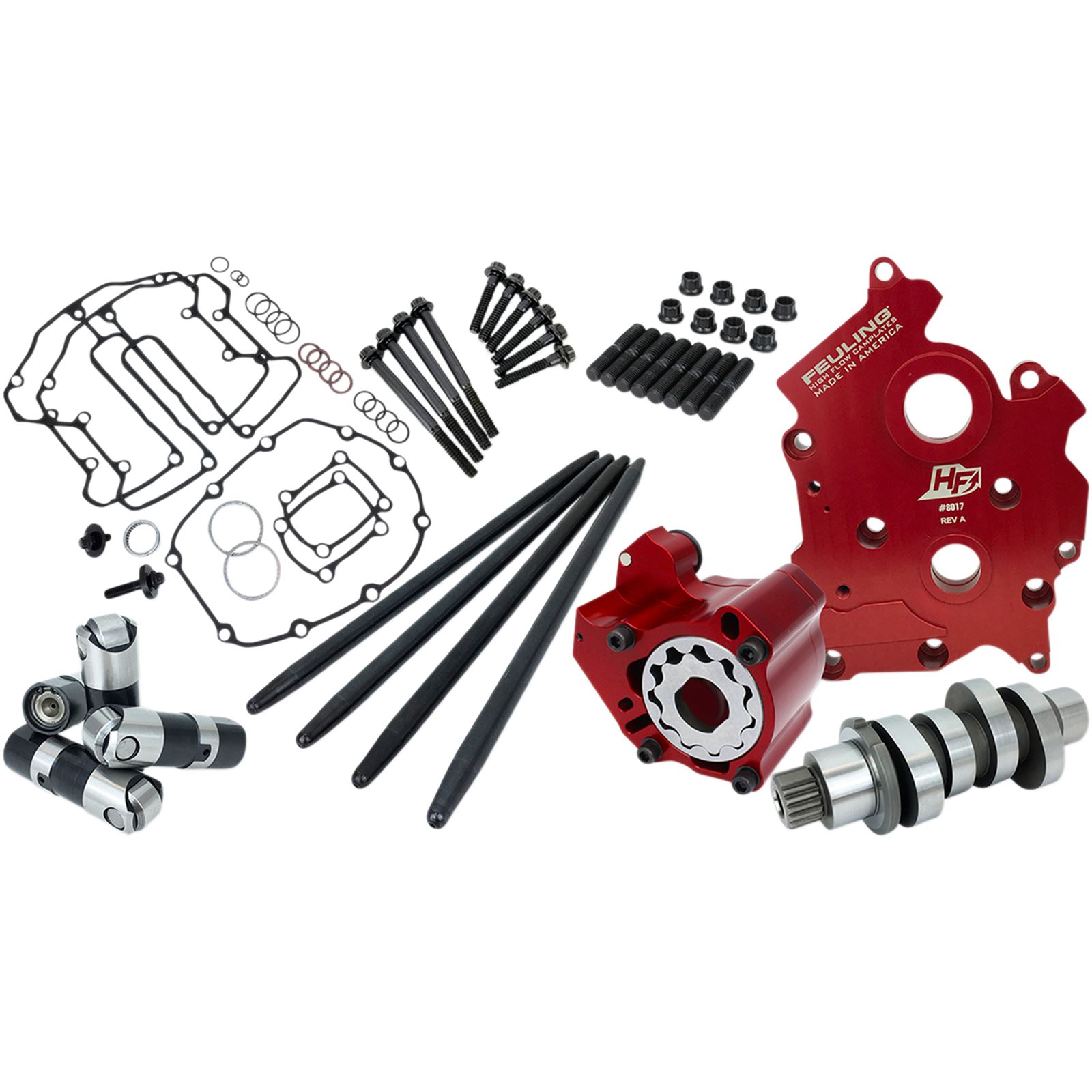Feuling Cam Chest Kit - 465 Race Series - Water Cooled - Milwaukee-Eight