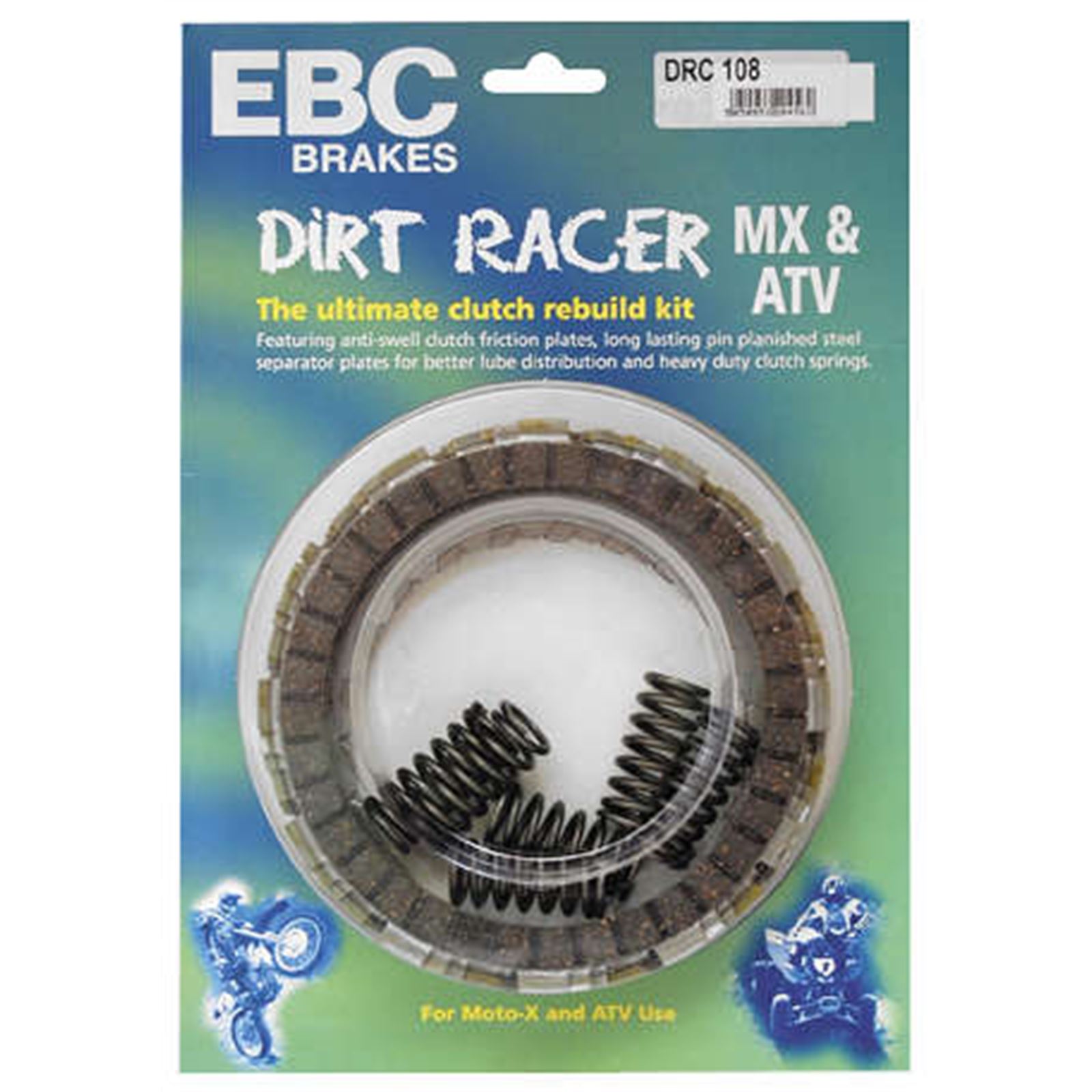 EBC Brakes DRC240 Dirt Racer Clutch
