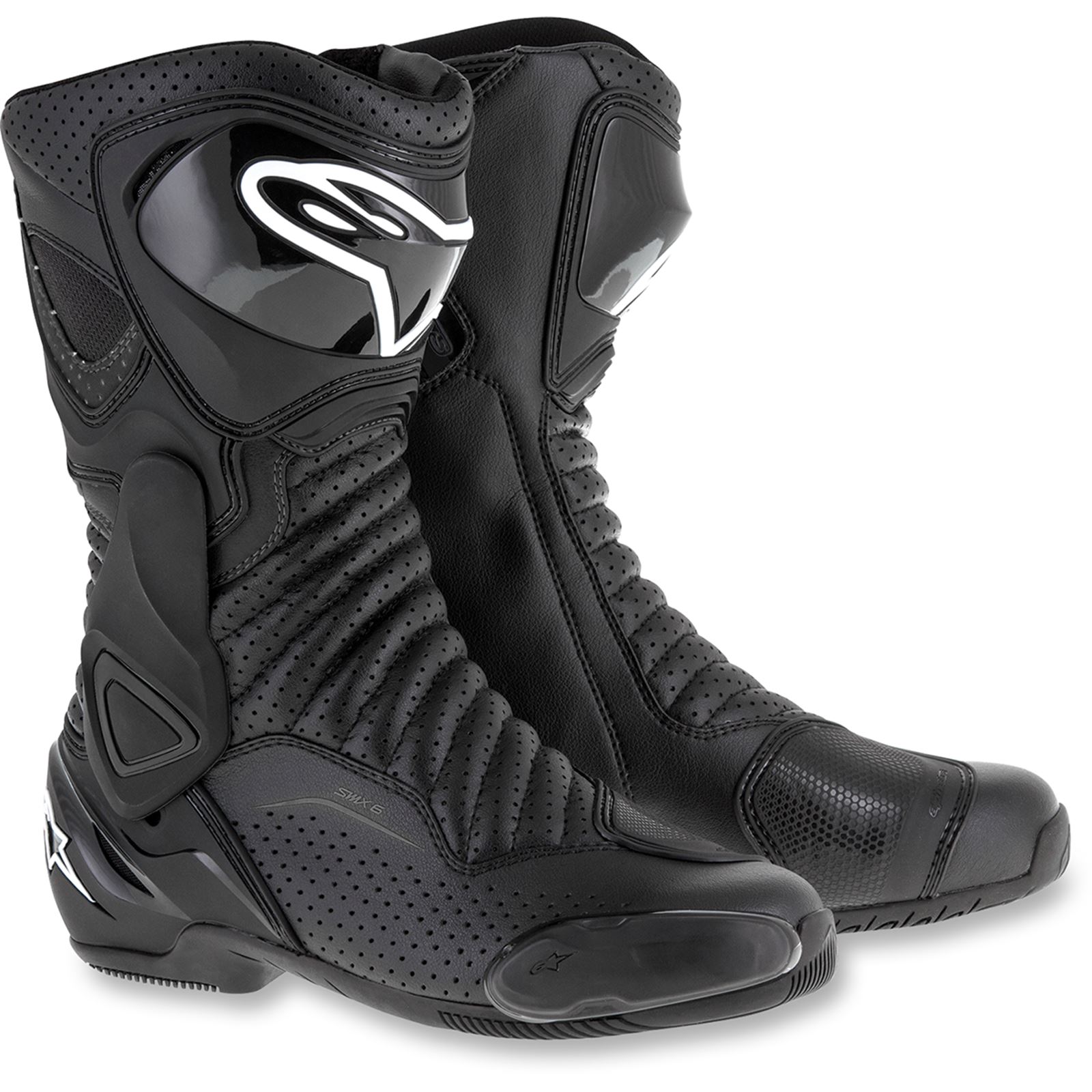 Alpinestars SMX-6 v2 Vented Boots - Black - Size 5