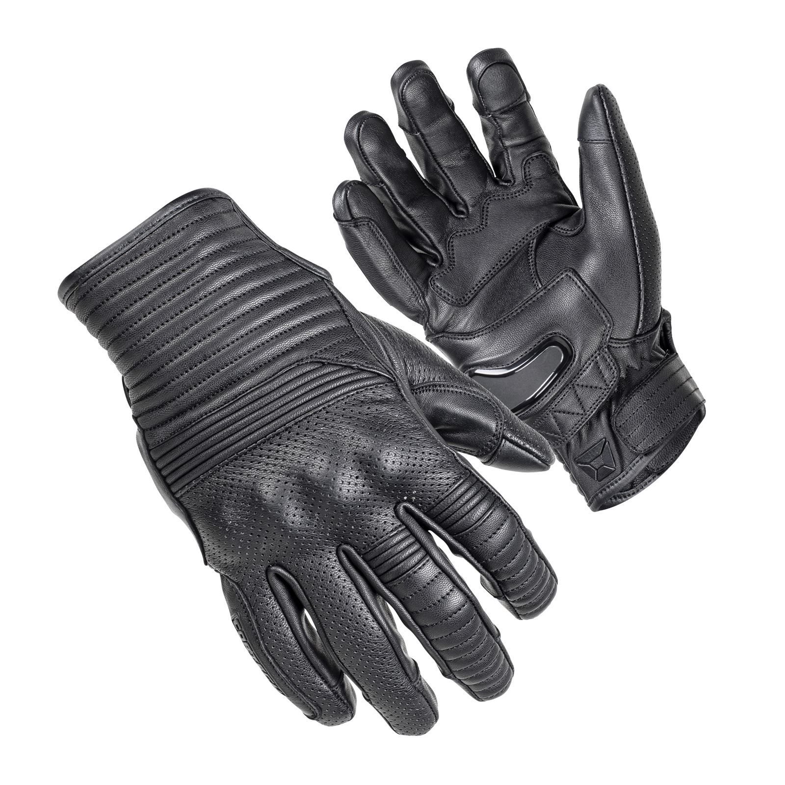 ② TLA NOX gants de moto en cuir touring motard quad