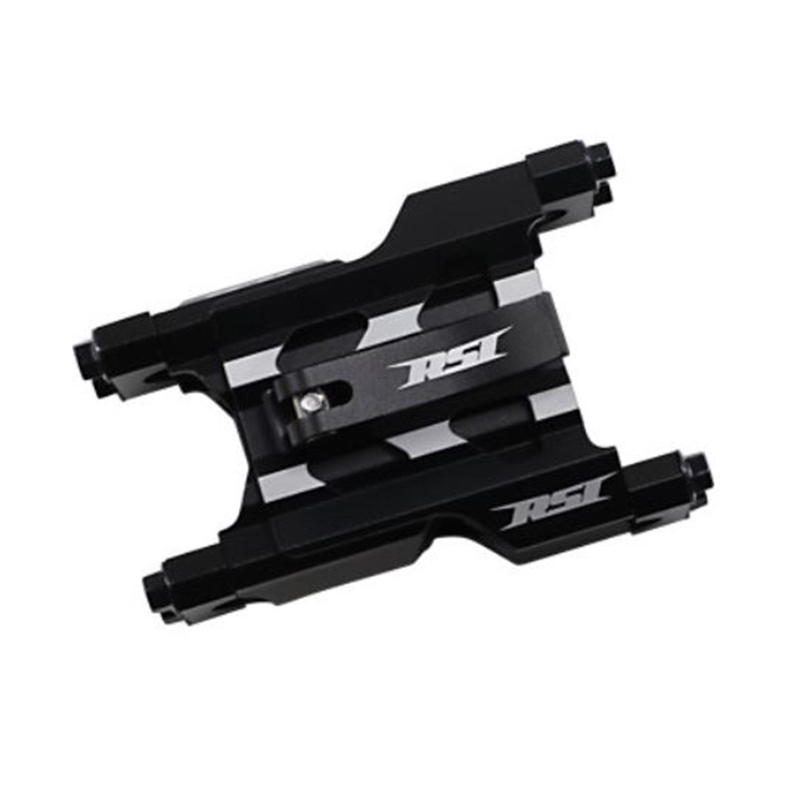 RSI Black Adjustable 4" 7" Handlebar Riser Motorcycle, ATV / UTV