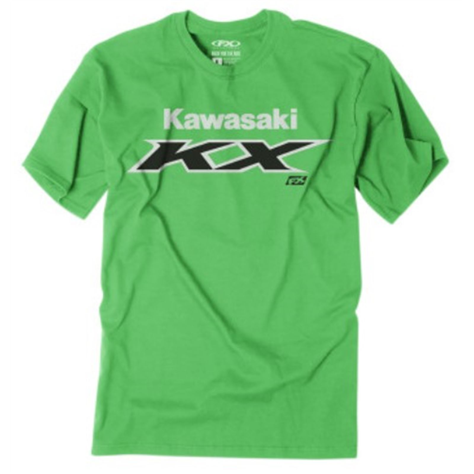 Factory Effex Youth Kawasaki KX Tee Shirt - Green X-Large