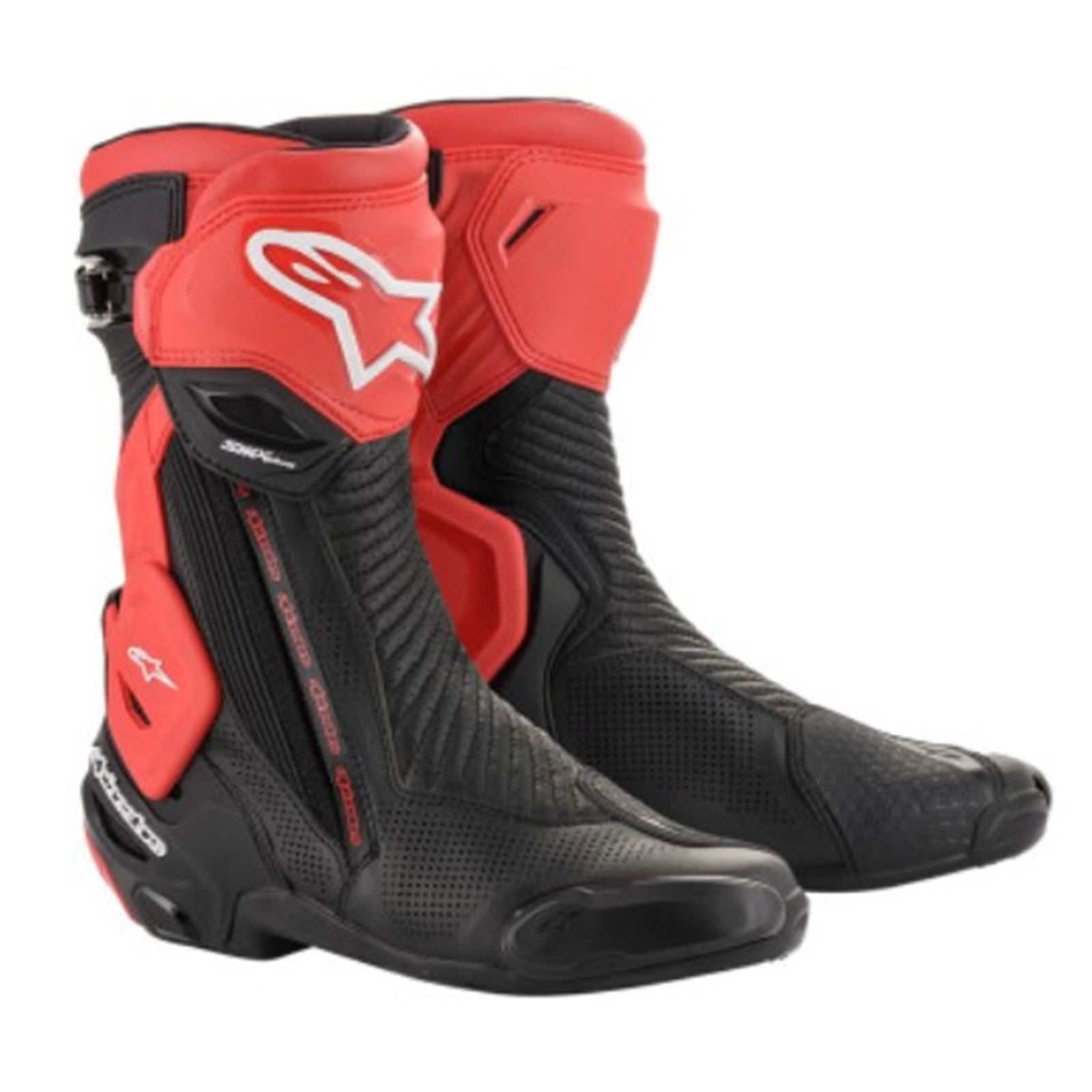 Alpinestars SMX+ Vented Boots - Black/Red - Size 8