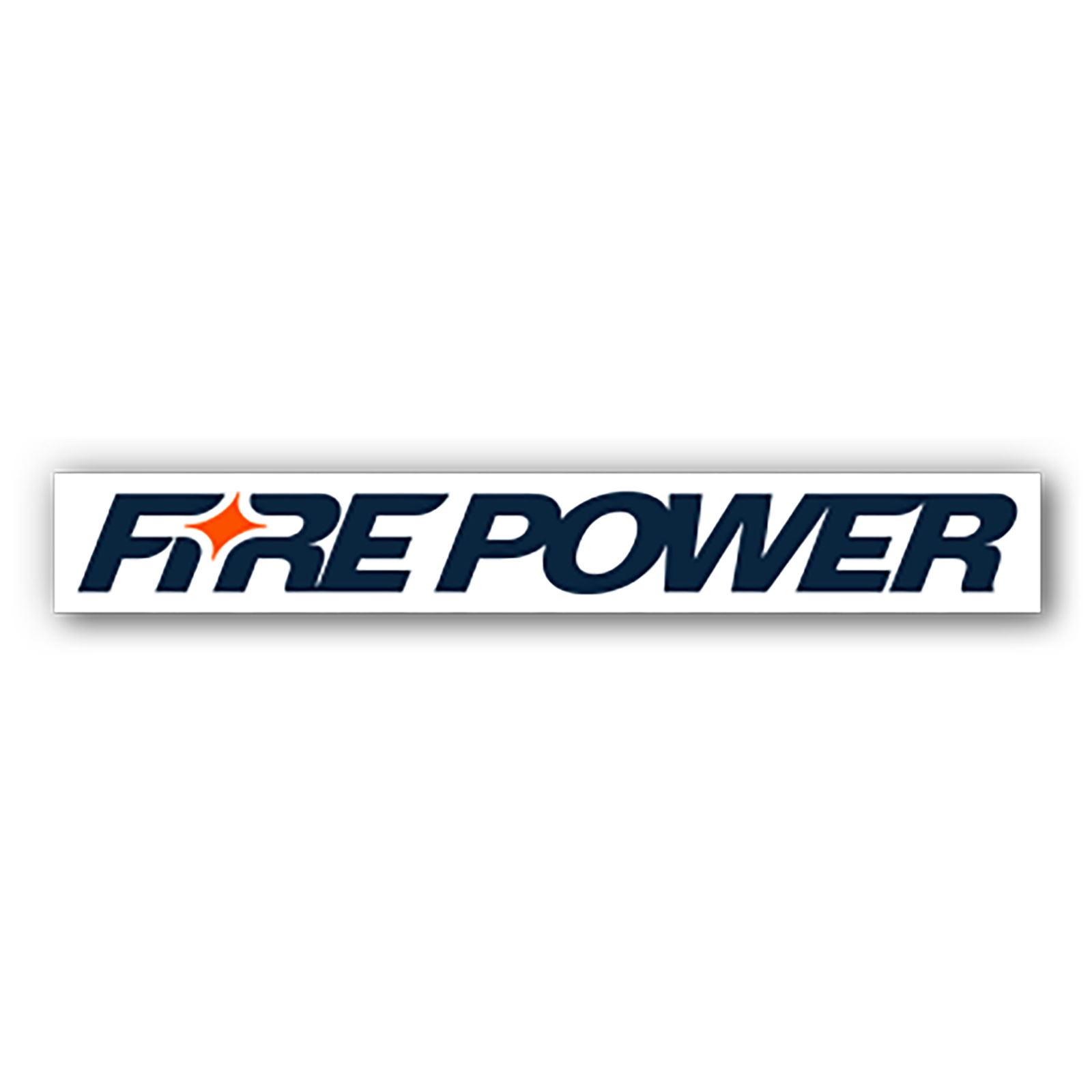 Fire Power Logo Stickers