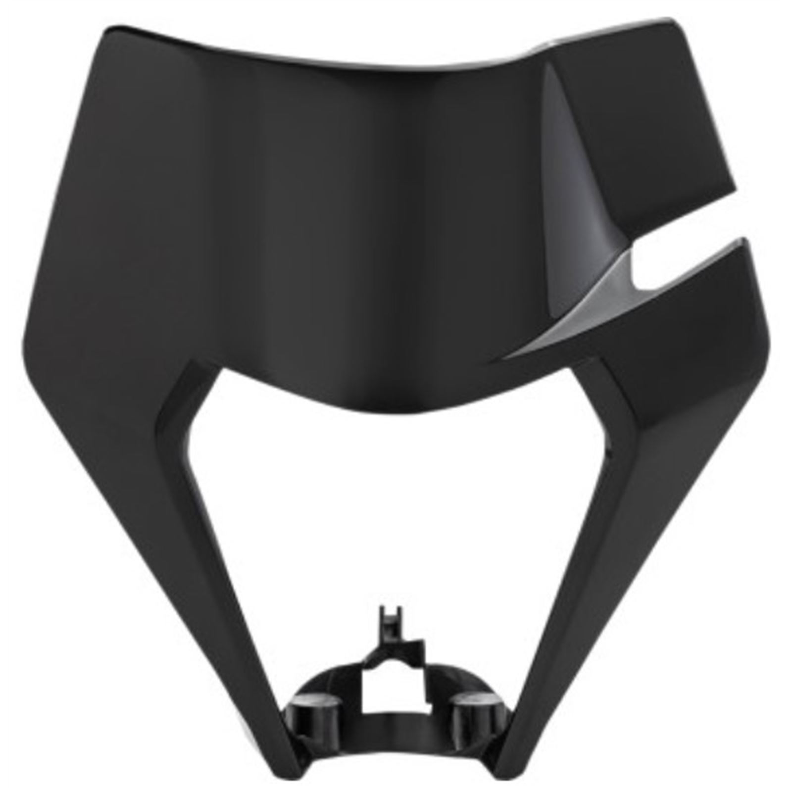 Acerbis Headlight Mask - Black - KTM