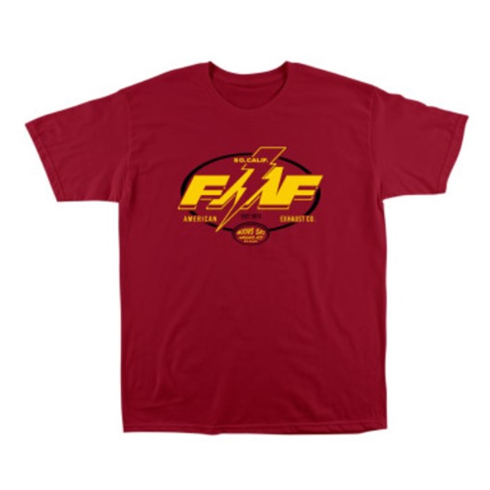 FMF Racing Broadcast Tee Shirt - Cardinal Red - Medium