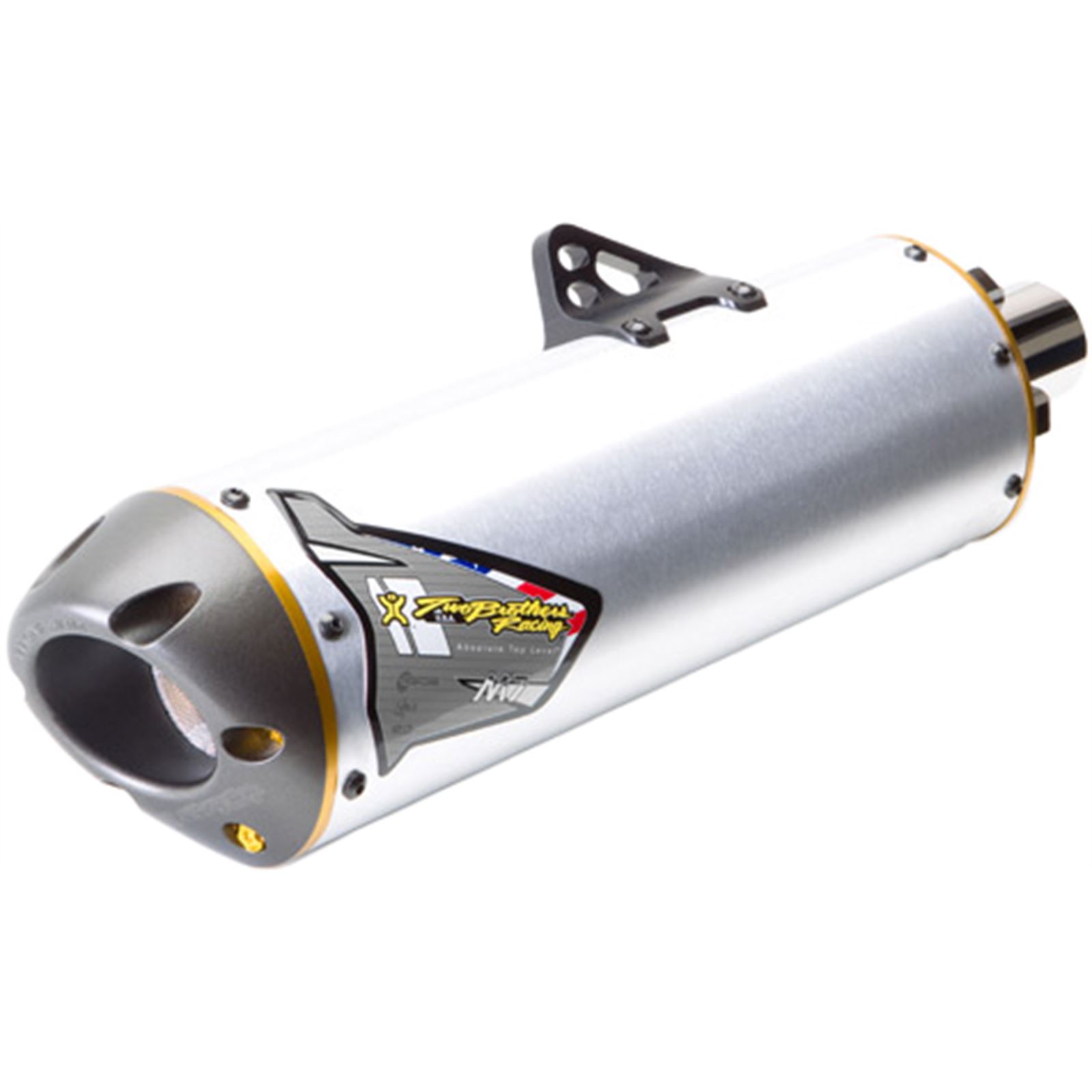 Standard Series M-2 Carbon Fiber Canister Slip-On Exhaust System Two Brothers Racing 005-1500407V 
