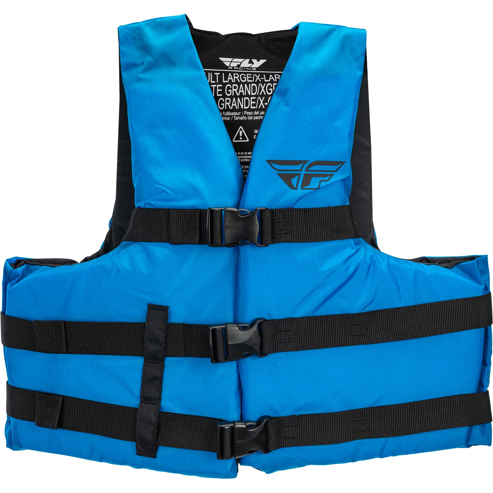 Fly Racing Adult Nylon Floatation Vest (Blue, 3X-Large)