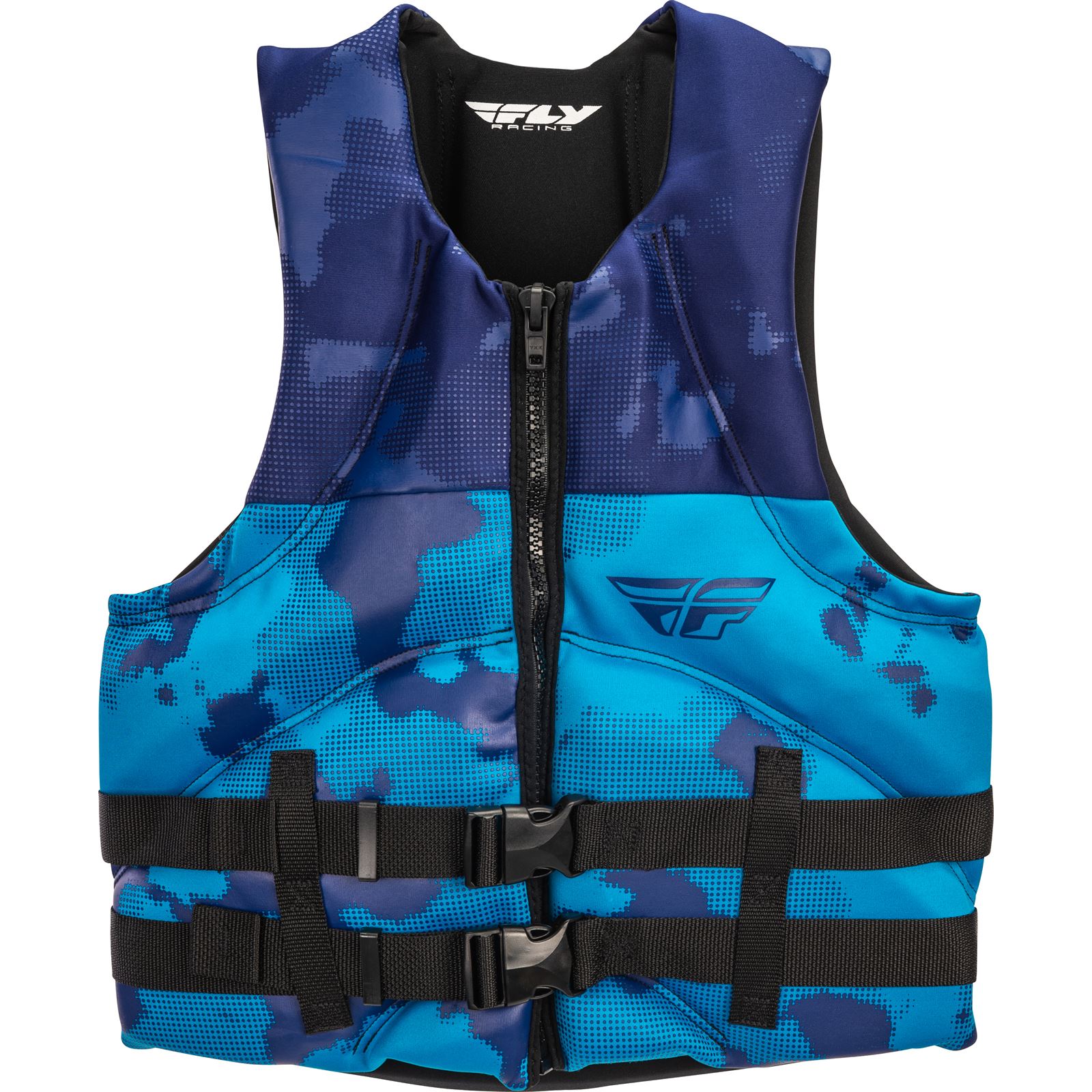 Fly Racing Neoprene Life Jacket Vest Blue/Navy XL