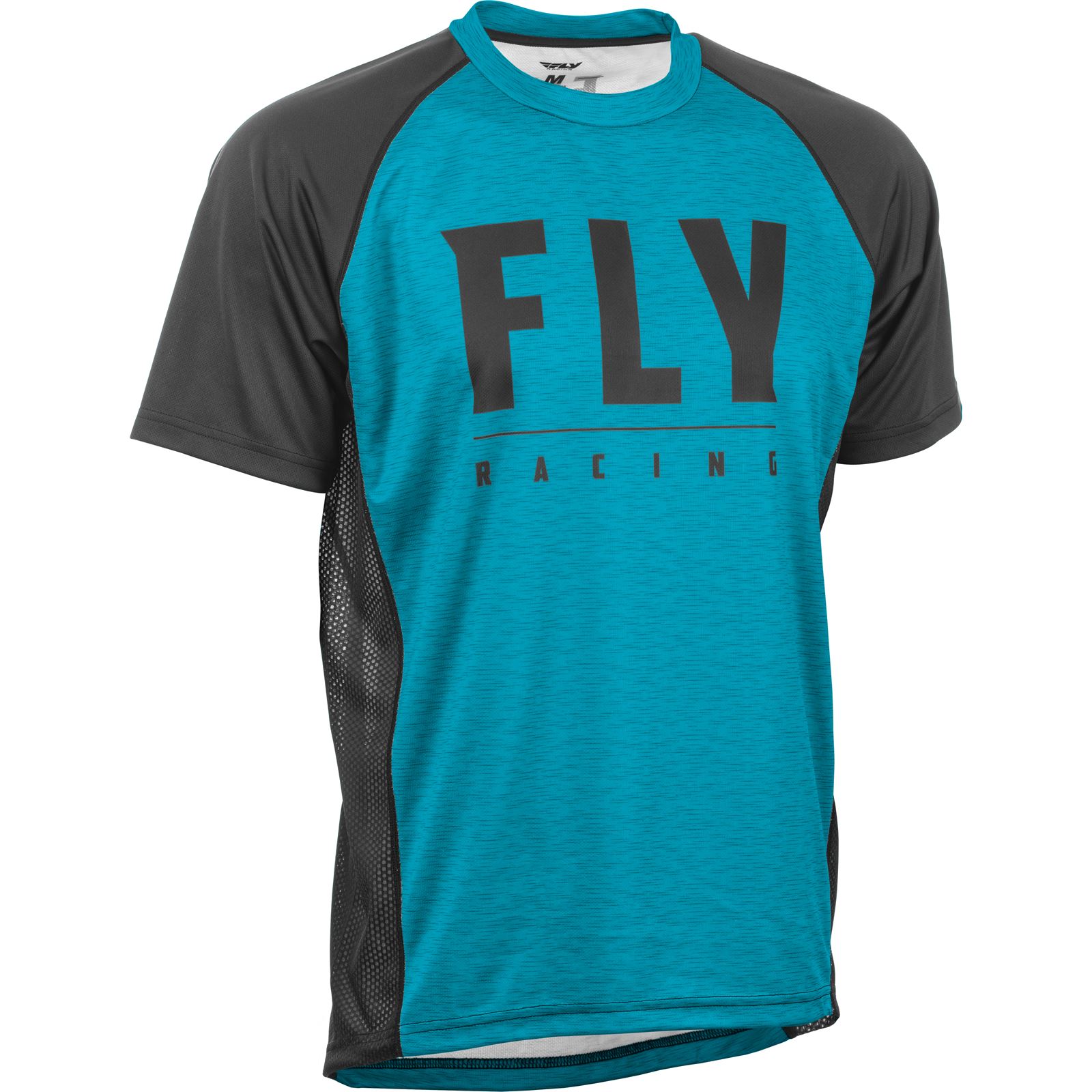 Fly Racing Super D Jersey (Blue Heather/Black, Medium)
