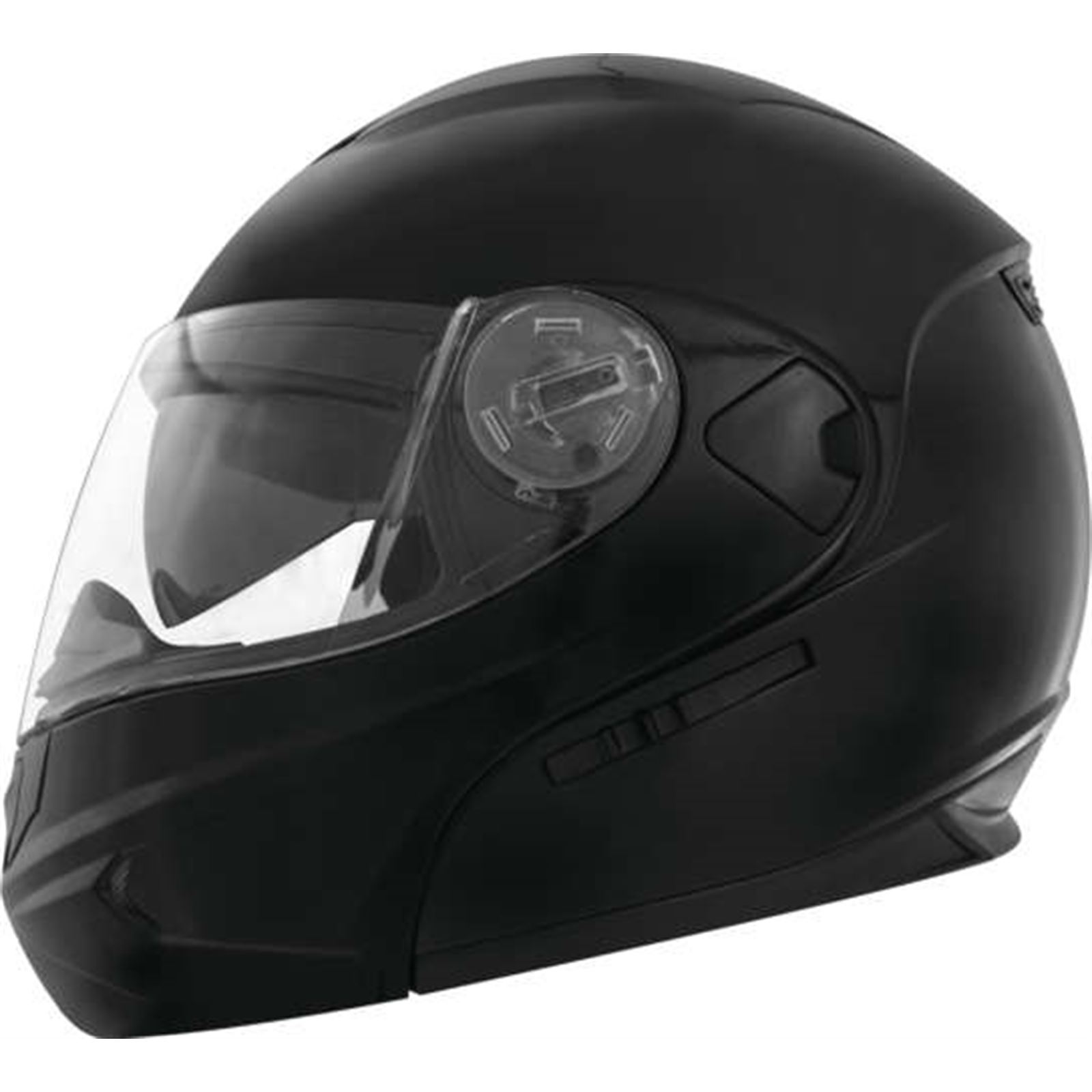 THH Helmets T-797 Adult Street Motorcycle Helmet - Black/Large