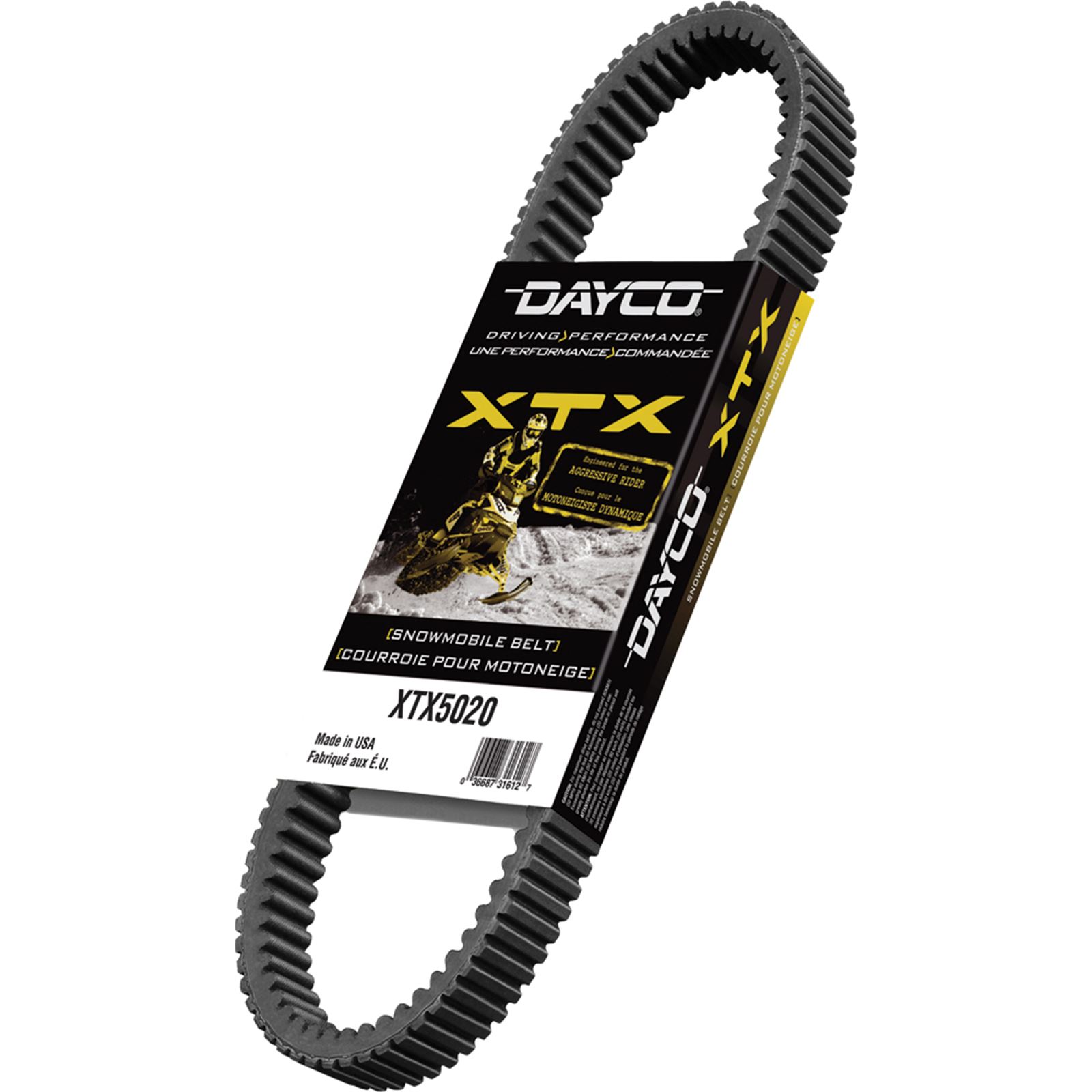 Dayco XTX Snowmobile Belt - Motorcycle, ATV / UTV