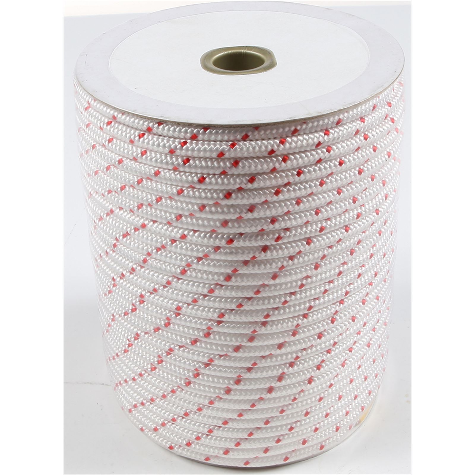Sp1 12-3162P Nylon Starter Rope Polyester White/Red 3/16"X250