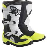 Alpinestars Tech 3S Boots - Black/White/Yellow