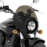 Memphis Shades Cafe Fairing for Indian Scout - Black