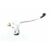 2FastMoto Front Brake Lever with One Piece Perch Mirror Mount 7/8" Polished Alloy
