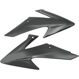 UFO Plastics Radiator Shrouds for Honda CRF230F - Black