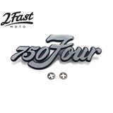 2FastMoto Side Cover Emblem Badge  "750Four" for Honda CB750K - 1971-72