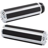 Arlen Ness Chrome 10-Gauge Grips for Indian Motorcycles 2014-2020 CLOSEOUT