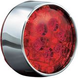 Kuryakyn Rear LED Inserts - Bullet - Red Lens
