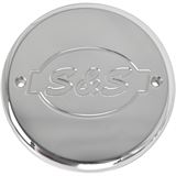 S&S Cycle Air Cleaner Cover Logo Chrome Chief