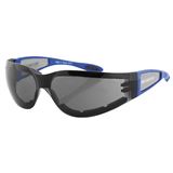 Bobster Shield II Sunglasses - Gloss Blue - Smoke