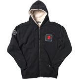Factory Effex Suzuki Sherpa-Lined Hoodie - Black - Medium