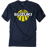 Factory Effex Suzuki Sun Tee Shirt - Navy - Large